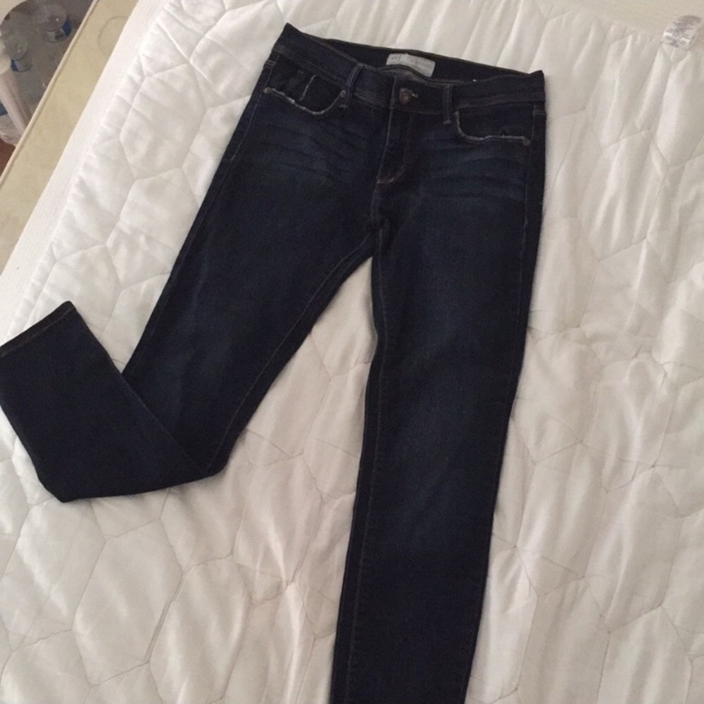 Free People dark wash skinny jeans